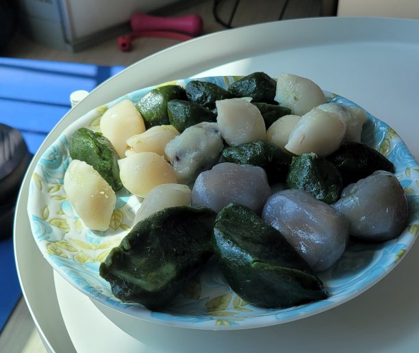 韩国传统的感恩节年糕图片下载