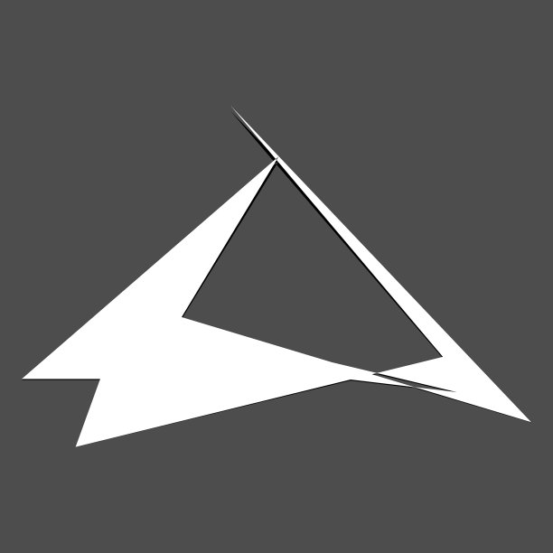 边缘破裂粉碎碎片形状设计图片下载