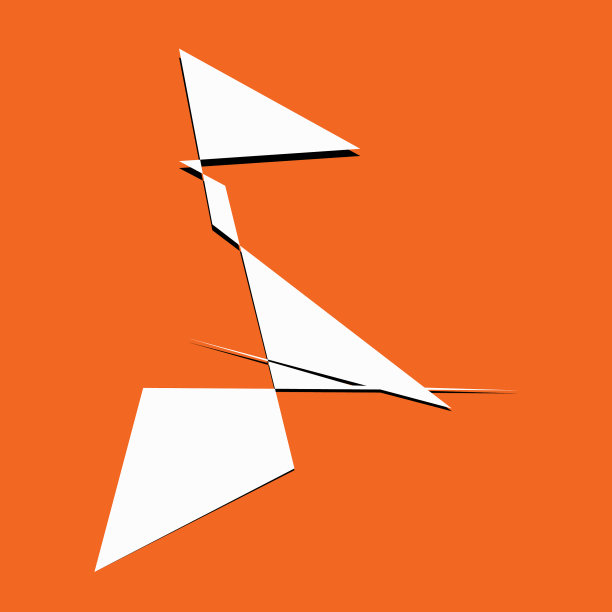 边缘破裂粉碎碎片形状设计图片下载