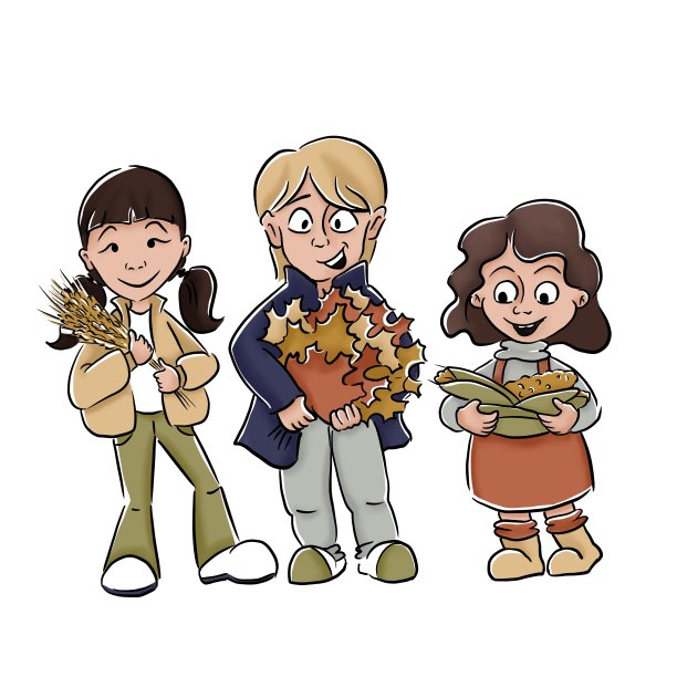 秋收的孩子们图片下载