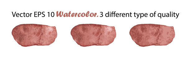 水彩条纹孤立上图片下载