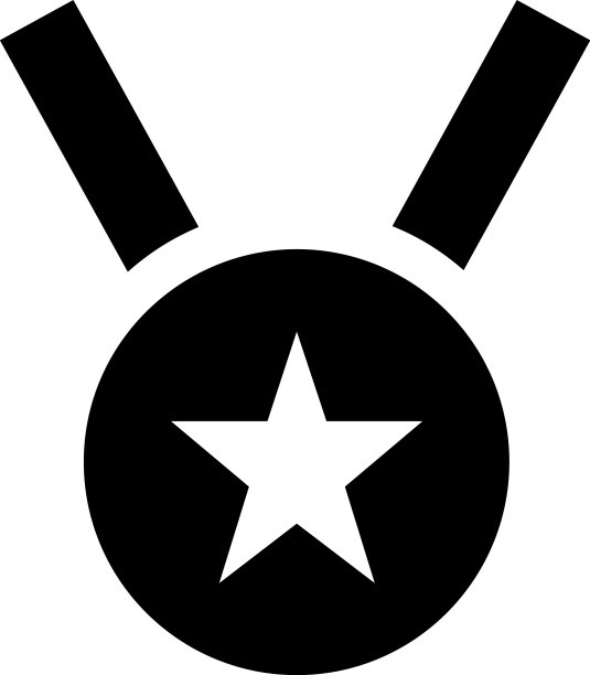 星星奖章图片下载