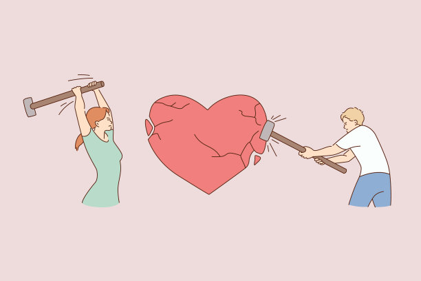 关系冲突中的问题打破了观念图片下载