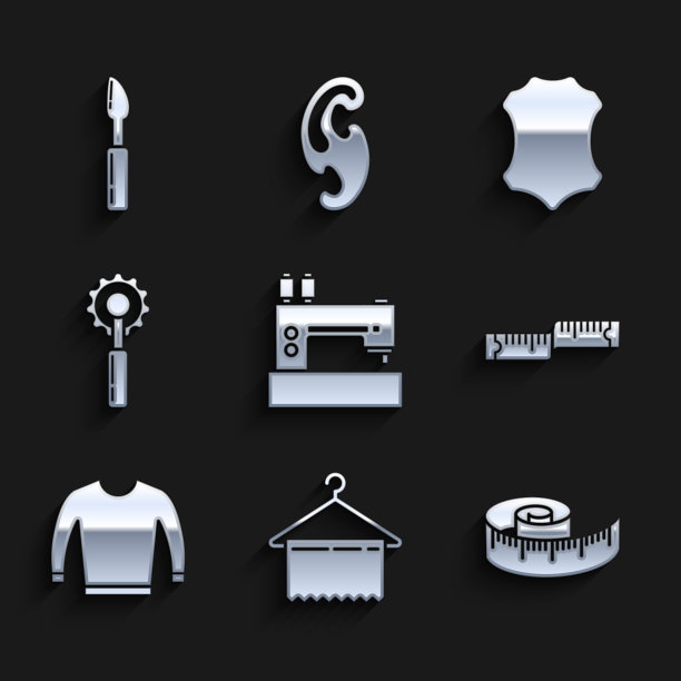 固定缝纫机衣架衣柜卷尺图片下载