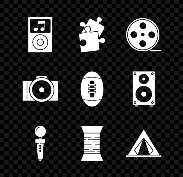 设置音乐播放器一块拼图电影卷轴图片下载