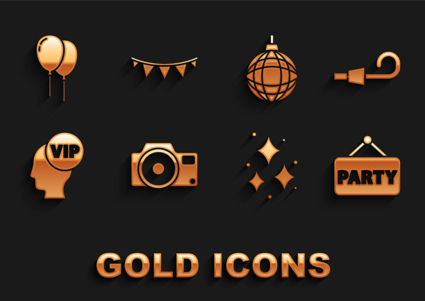 设置照片相机生日派对喇叭招牌图片下载