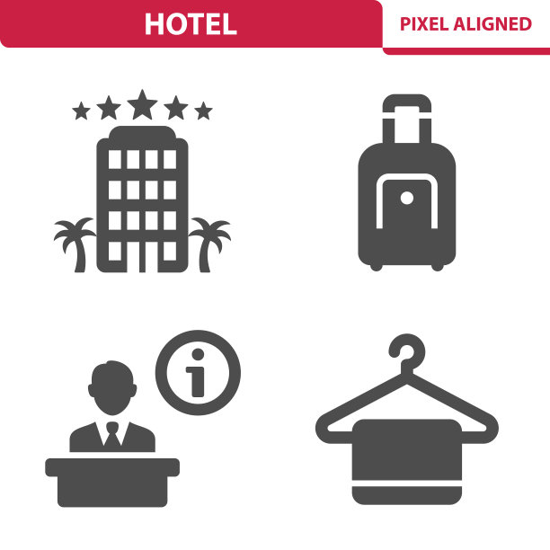 酒店的图标图片下载