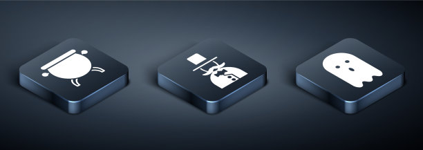 设置等距女巫坩埚鬼魂和魔术师图片下载