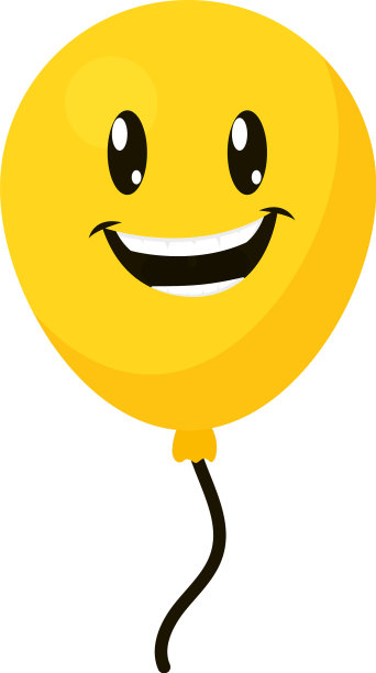 笑emoji气球图片下载