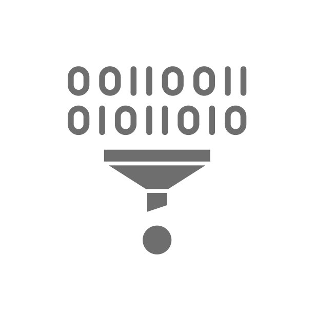 过滤漏斗排序数据隧道灰色图标图片下载