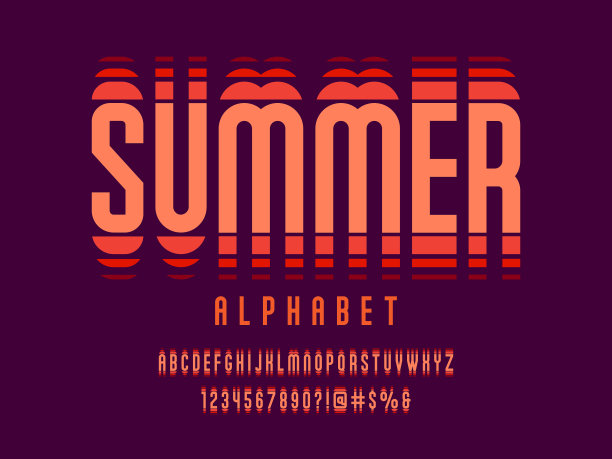 程式化的字体图片下载