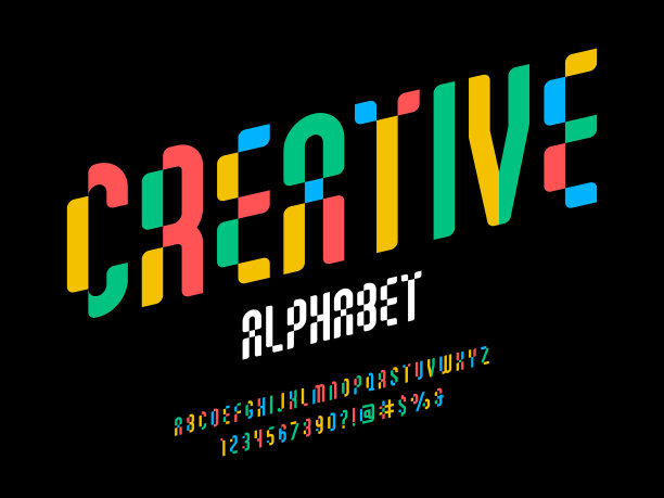 时尚字体图片下载