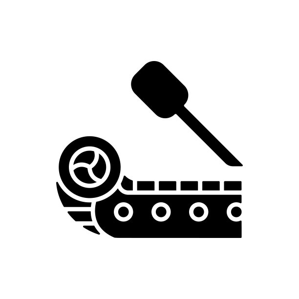 土著文化的黑色字形图标图片下载