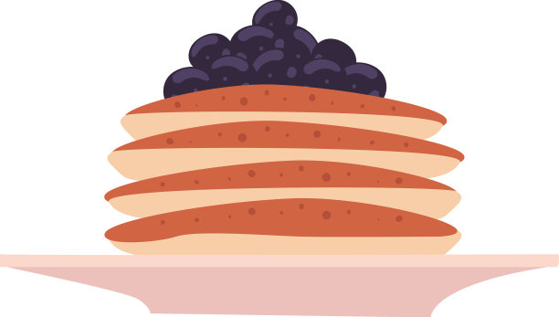 煎饼和葡萄图片下载