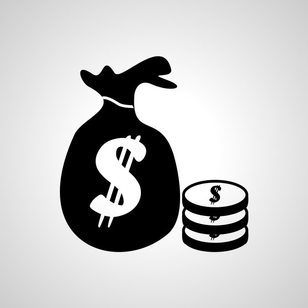 钱袋简单的图标钱袋孤立的图标图片下载