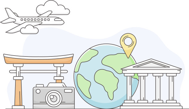 环游世界，到国外旅行图片下载