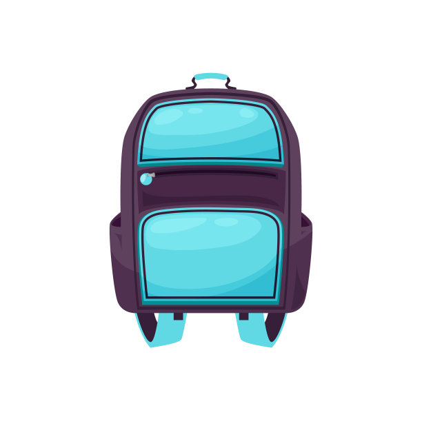 孩子书包孤立偶像学生背包图片下载