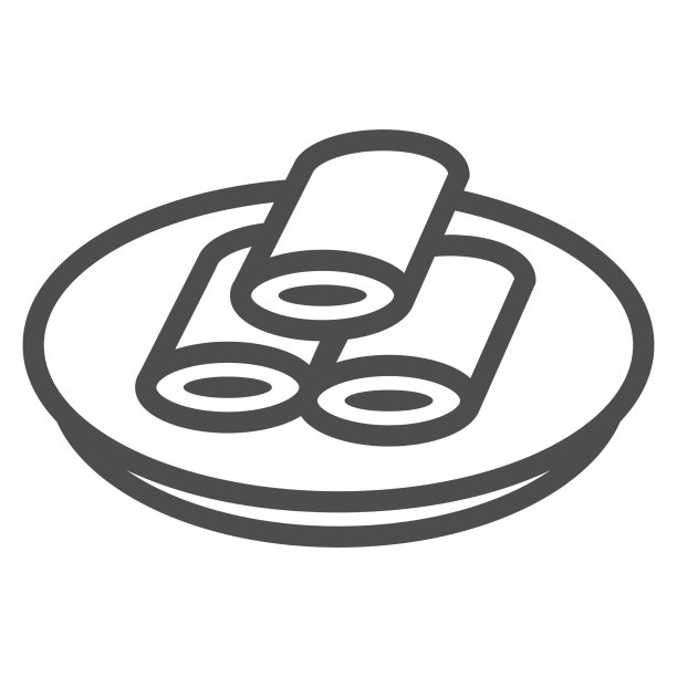 煎饼填线图标亚洲食物图片下载