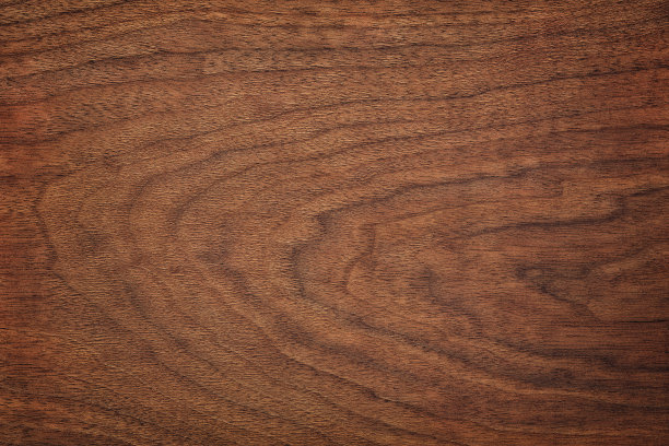 木纹深棕色，旧胡桃木板。木板的背景图片下载
