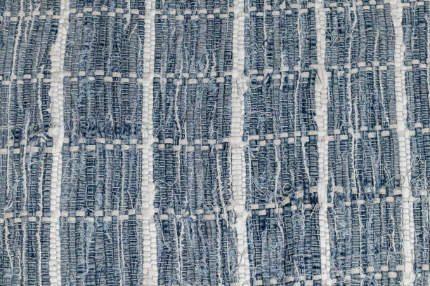 蓝白旧格子布特写图案图片下载