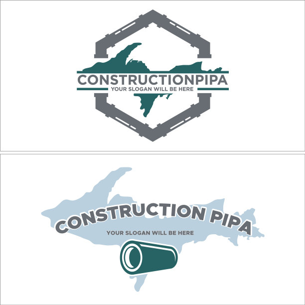 建筑行业管材标识设计图片下载