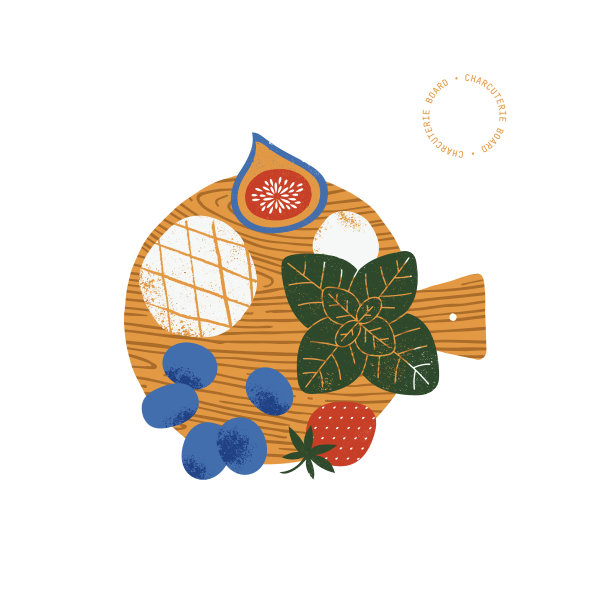 熟食板，开胃菜板图片下载