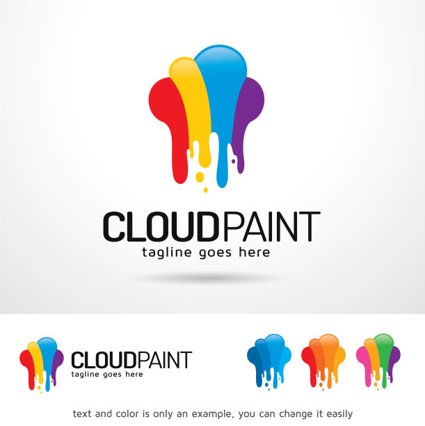 油漆标识模板图片下载