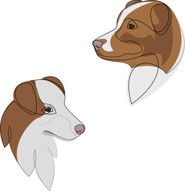 一套手绘线条艺术的图片下载