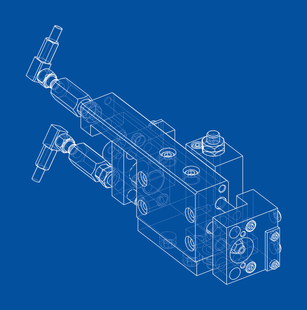 抽象工业对象概念图片下载