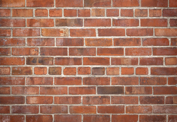 旧红砖墙图片下载