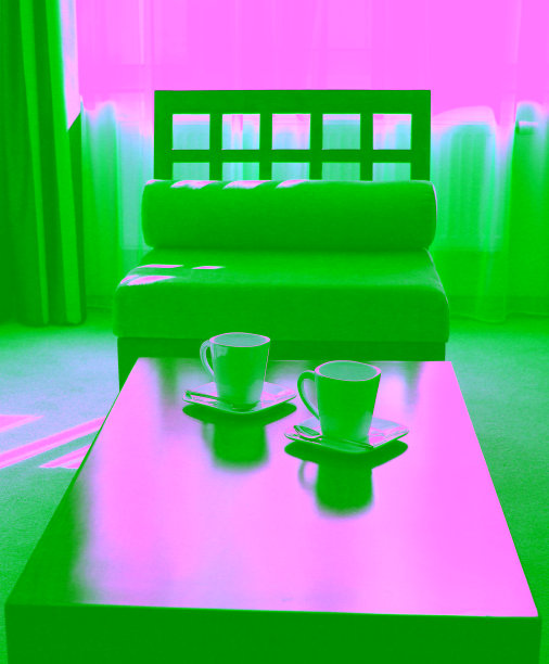 茶道用茶具和茶托图片下载