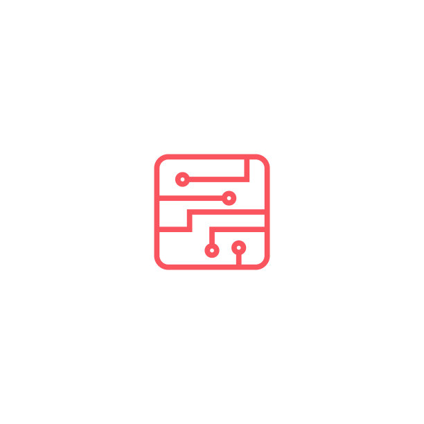 电路技术标志图标设计图片下载