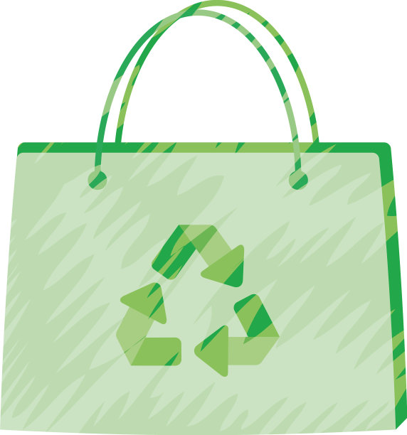 绿色ecobag图标图片下载