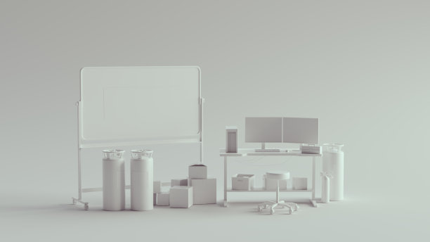 白色实验室科学设备图片下载