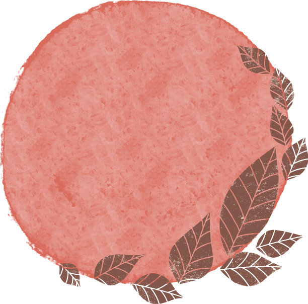 茶叶用笔画复制空间花环图片下载