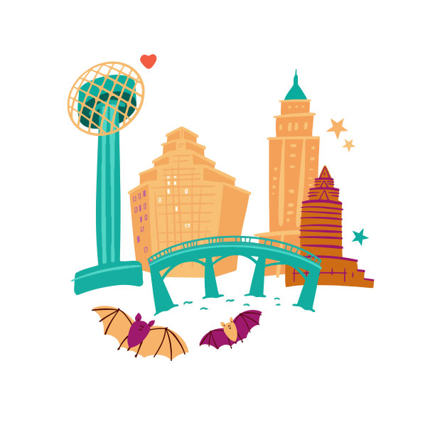 美国Megapolis平面手绘图片下载