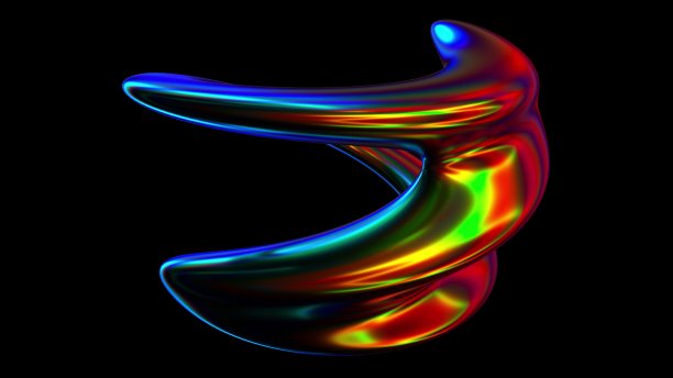 优雅的几何漩涡图片下载