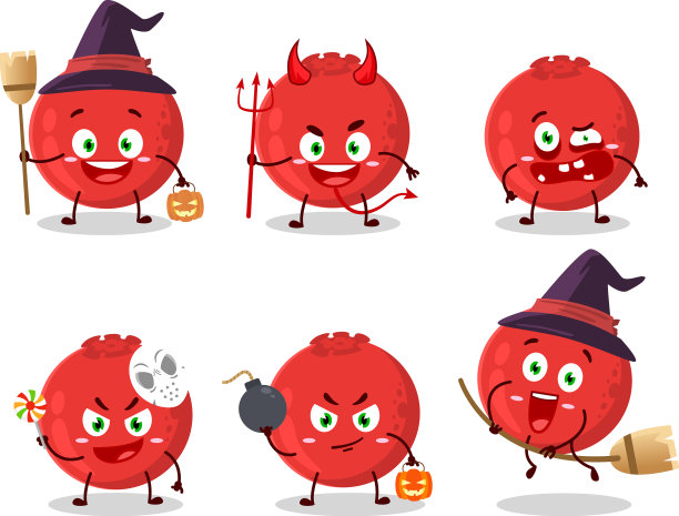 万圣节卡通表情图片下载