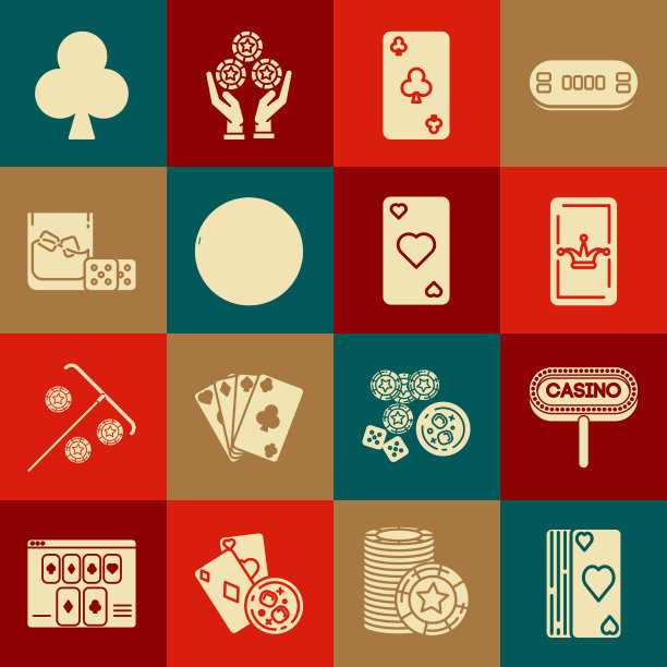 一副扑克牌扑克牌赌场招牌小丑图片下载