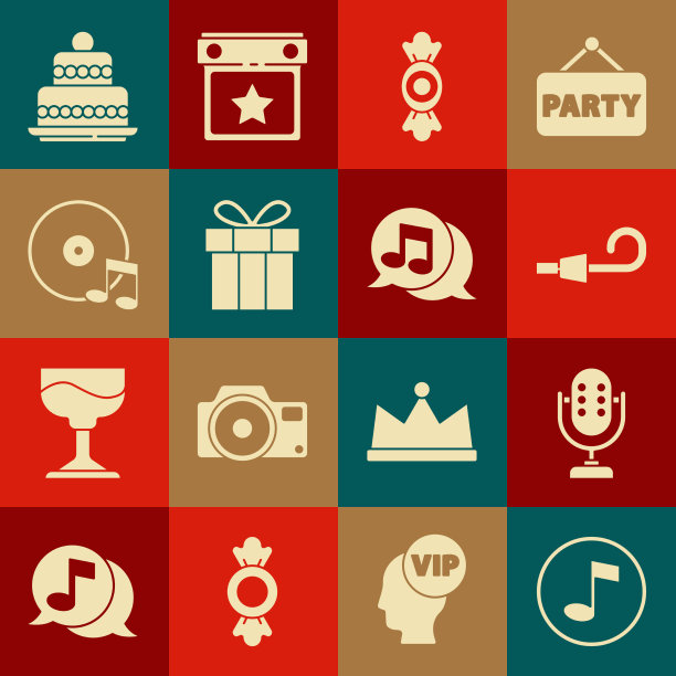 设置音乐音符音调麦克风生日派对图片下载