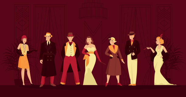 复古的年代背景图片下载