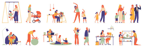 保姆颜色图标设置图片下载