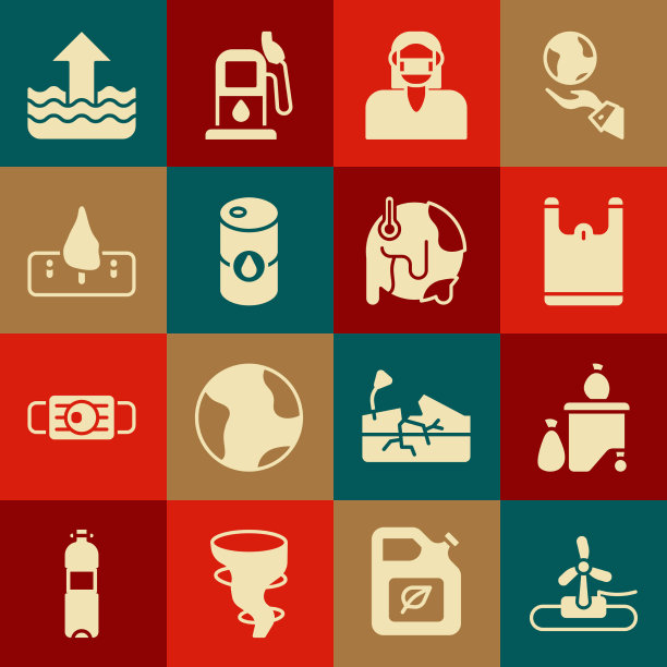 设置风机满垃圾桶塑料袋面图片下载