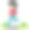 卡通人物贴纸上有个女孩在慢跑图片下载