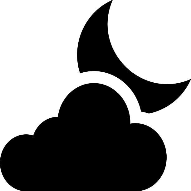 多云的夜晚图片下载