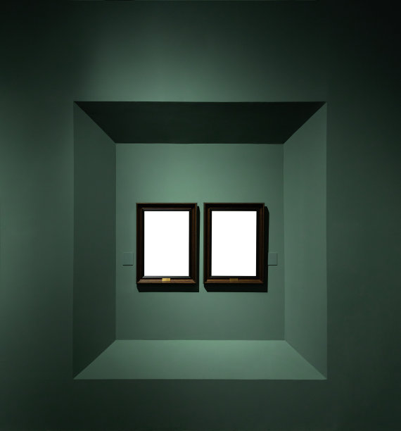 图库中的空画框图片下载