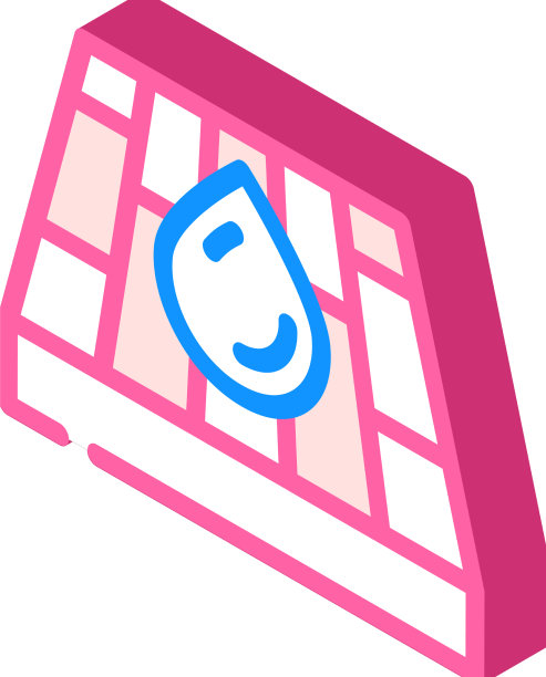 防水层地板等距图标图片下载