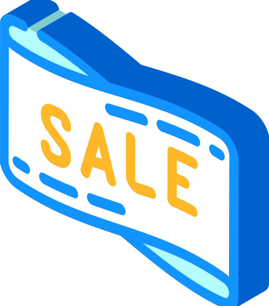 乐队销售等距图标图片下载