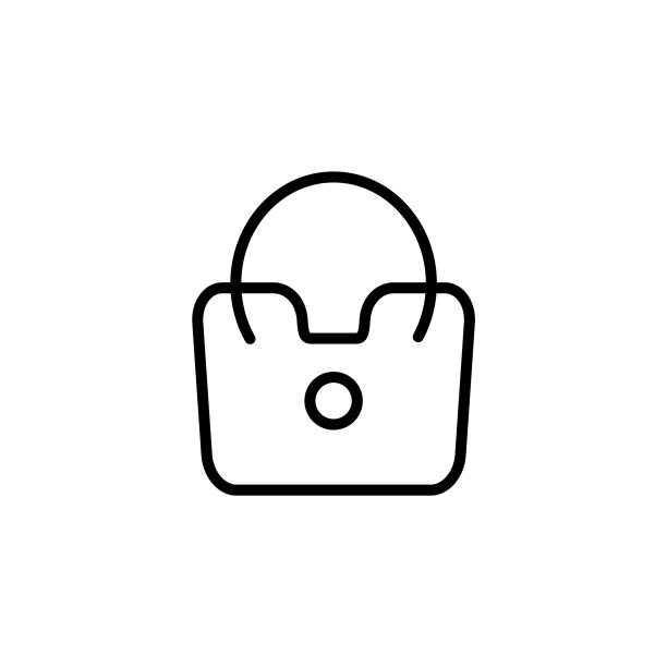 女人手提包标志设计模板图片下载