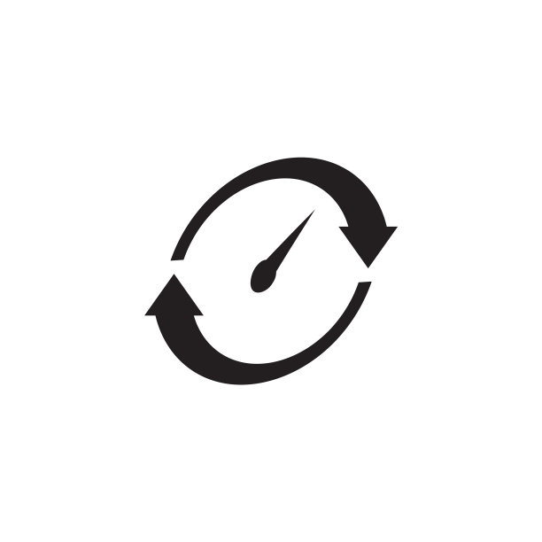 速度计图标 Logo设计模板图片下载